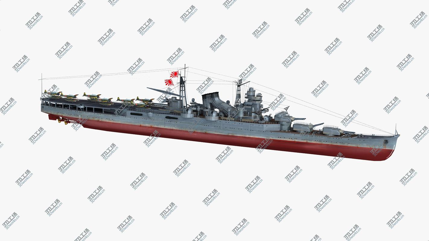 images/goods_img/202104093/Japanese aircraft cruiser Mogami 3D model/4.jpg